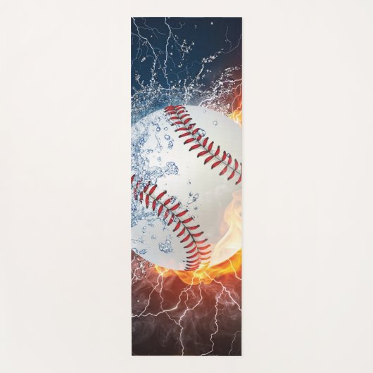 honkbal yogamat (Voorkant)
