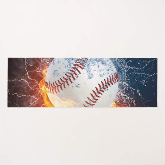 honkbal yogamat (Voorkant (horizontaal))
