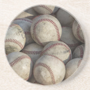  honkbal zandsteen onderzetter