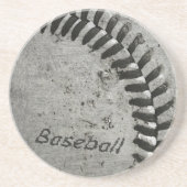 Honkbal Zandsteen Onderzetter (Voorkant)