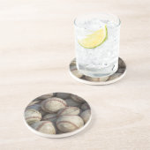 Honkbal Zandsteen Onderzetter (Zijkant)