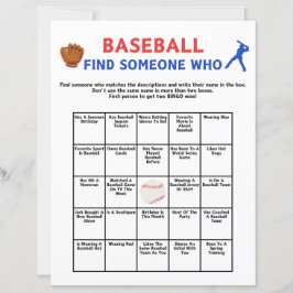 Honkbal Zoek Iemand Die Spel Speelt