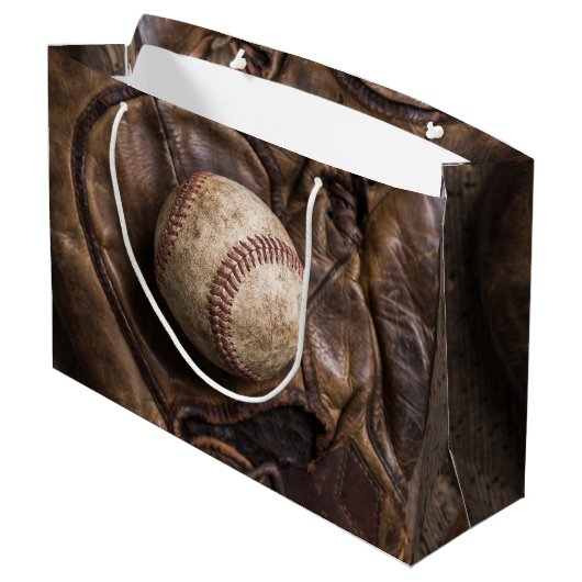  honkbalapparatuur large cadeautasje (Achterkant Gekanteld)
