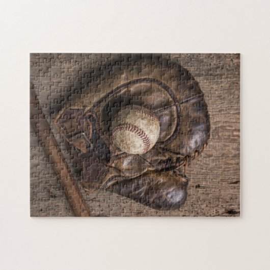  honkbalapparatuur legpuzzel (Horizontaal)