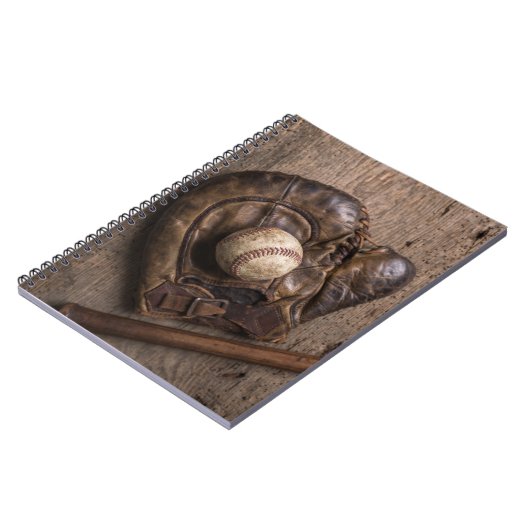  honkbalapparatuur notitieboek (Linkerzijde)