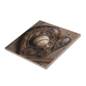  honkbalapparatuur tegeltje (Zijkant)