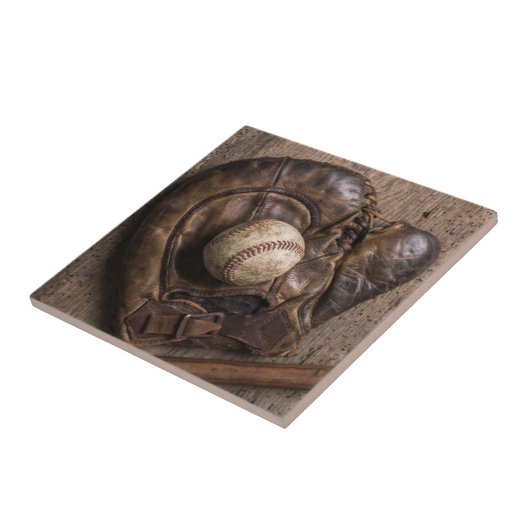 honkbalapparatuur tegeltje (Zijkant)