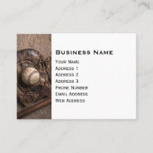  honkbalapparatuur visitekaartje (Voorkant)