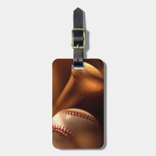 honkbalbagagelabel bagagelabel (Voorkant verticaal)