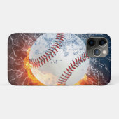 Honkbalbal Case-Mate iPhone Case (Achterkant (horizontaal))