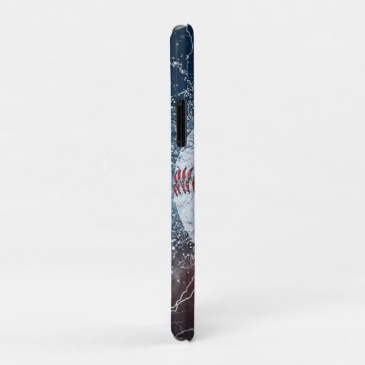 Honkbalbal Case-Mate iPhone Case (Achterkant/rechts)