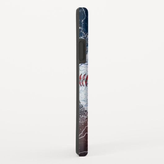 Honkbalbal Case-Mate iPhone Case (Achterkant/rechts)