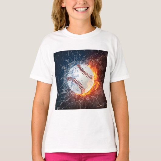 Honkbalbal T-shirt (Voorkant)