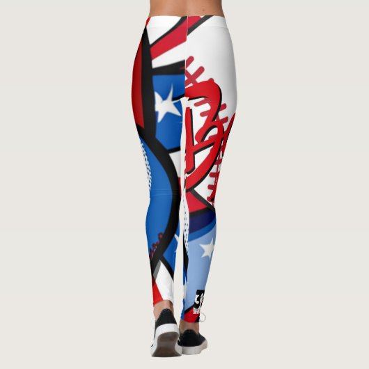 Honkbaldagen Leggings (Achterkant)