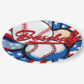 Honkbaldagen Papieren Bordje (Gekanteld)