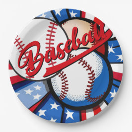 Honkbaldagen Papieren Bordje