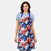 Honkbaldagen Schort (Gedragen)