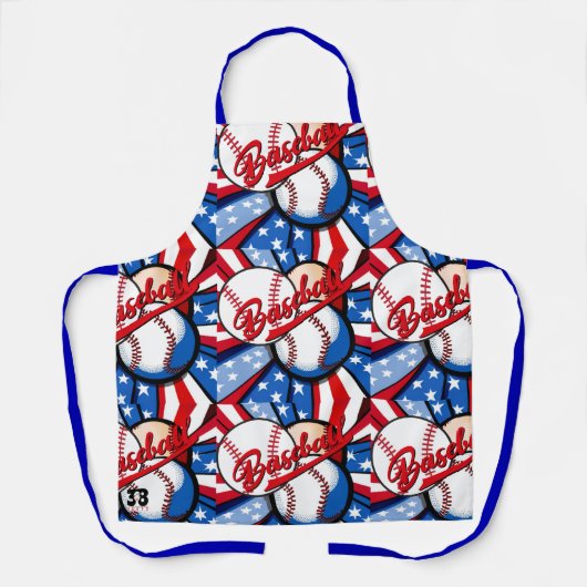 Honkbaldagen Schort (Voorkant)