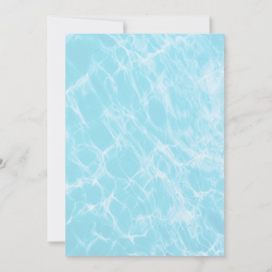 Honkbaldrip strandfeest Kinderen / tieners Kaart (Achterkant)