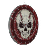 Honkbalfan tot de dood spiraal Graphics Dartbord (Voorkant Links)