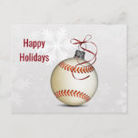 honkbalfeestdag feestdagenkaart<br><div class="desc">baseball-vakantiekaart</div>
