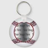 honkbalfoto sleutelhanger (Voorkant)