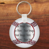 honkbalfoto sleutelhanger (Voorkant)