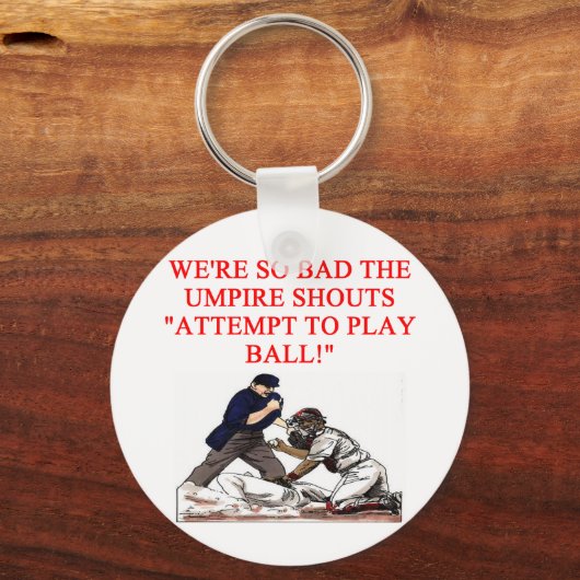 honkbalgrap sleutelhanger (Voorkant)