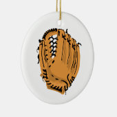 Honkbalhandschoen Keramisch Ornament (Rechts)