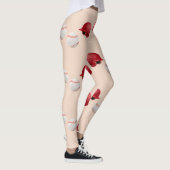 honkbalhelm en kogelballen leggings (Rechts)