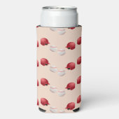 honkbalhelm en kogelballen seltzer blikjeskoeler (Seltzer Achterkant)