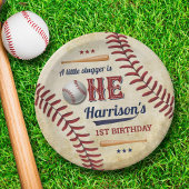  honkbaljongens 1e verjaardag papieren bordje