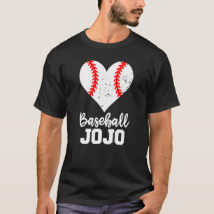 Honkbalk Jojo Honkbal Hart Oma Jojo T-shirt