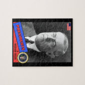 Honkbalkaart van Woodrow Wilson Legpuzzel (Horizontaal)