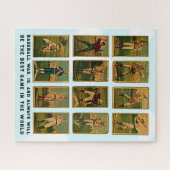  honkbalkaarten puzzel (Horizontaal)