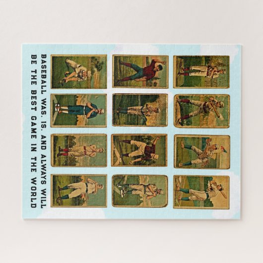  honkbalkaarten puzzel (Horizontaal)