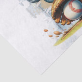 honkbalkabouter tissuepapier (Detail)