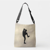 Honkbalkamp Pitcher Opwind Crossbody Tas (Voorkant)