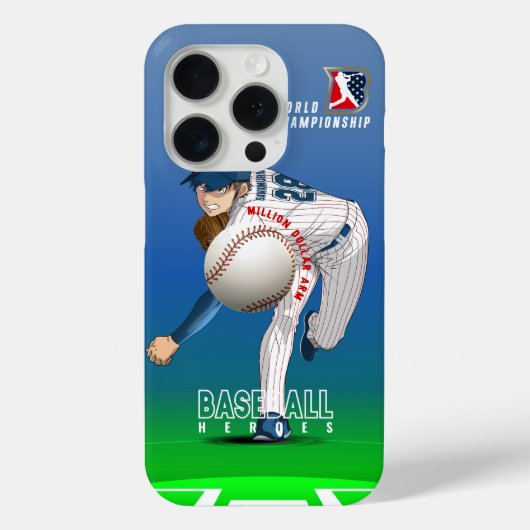Honkbalkampioen met Million Dollar Arm | Case-Mate iPhone Case (Achterkant)