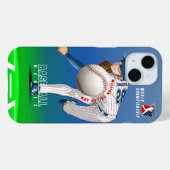 Honkbalkampioen met Million Dollar Arm | Case-Mate iPhone Case (Achterkant (horizontaal))