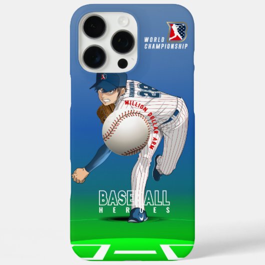Honkbalkampioen met Million Dollar Arm | Case-Mate iPhone Case (Achterkant)