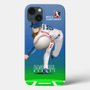 Honkbalkampioen met Million Dollar Arm   Case-Mate iPhone Case