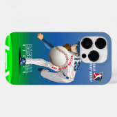 Honkbalkampioen met Million Dollar Arm | Case-Mate iPhone Case (Achterkant (horizontaal))
