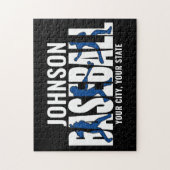 Honkbalkampioensspelers ADD NAAM Legpuzzel (Verticaal)