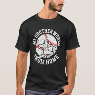 Honkbalkatcher Broer Grappige Honkbalkatcher Br T-shirt