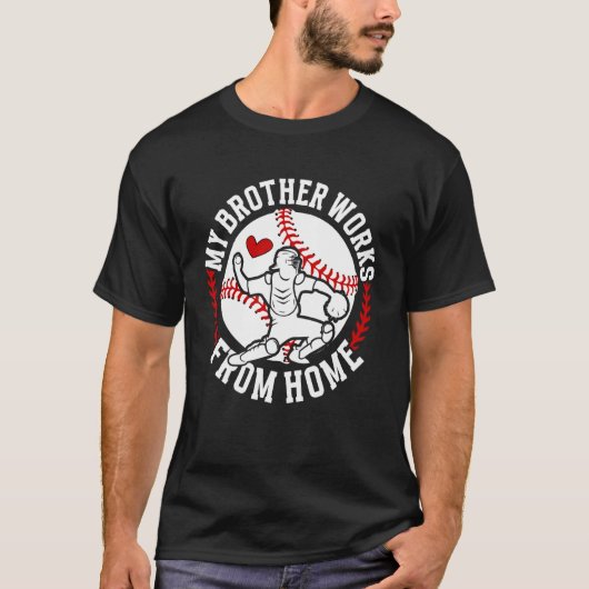 Honkbalkatcher Zus Grappige Honkbalkatcher Zus T-shirt (Voorkant)