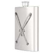  honkbalkatten met monogram flacon (Links)