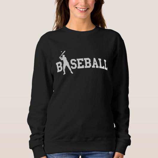 Honkbalkers Honkbal Bat Slaan Softbal Honkbal Trui (Voorkant)