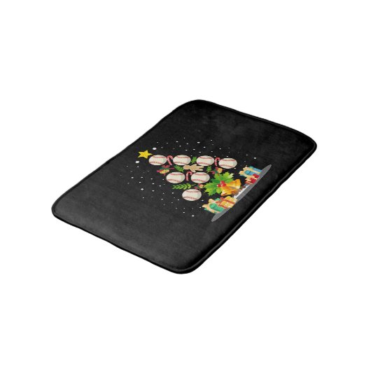 honkbalkerstboom badmat (Gekanteld)