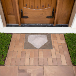 Honkbalkhomeplate Deurmat